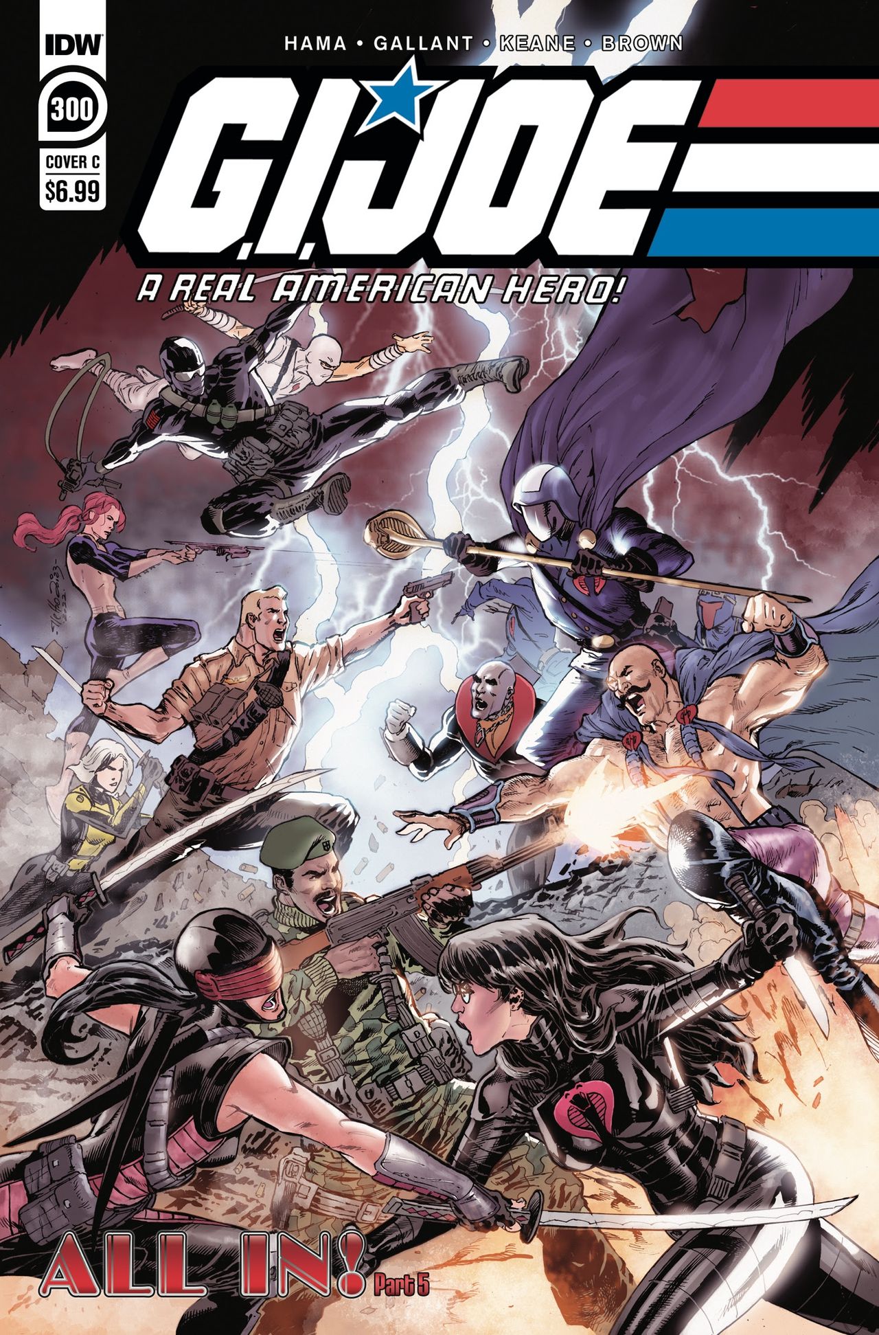 G.I. Joe: A Real American Hero #300 cover