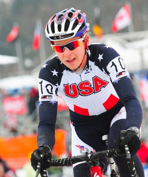Meredith Miller (USA) rode brilliantly to a 12th place finish