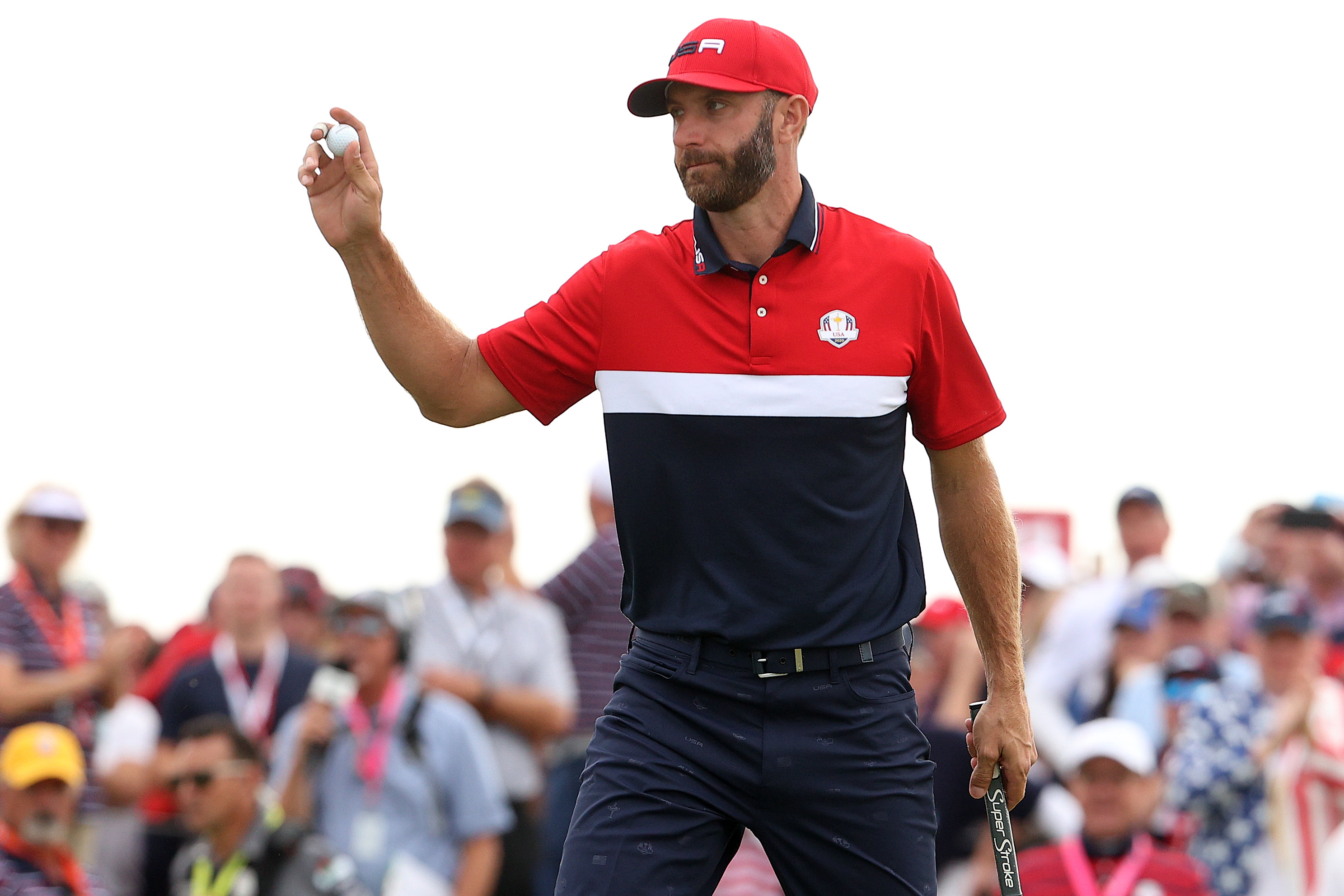 Dustin Johnson wins his five matches at Whistling Straits in 2021 to join an exclusive club