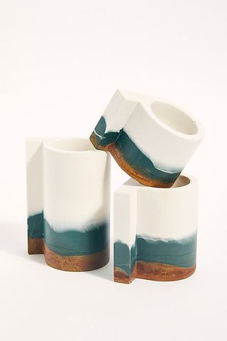 Ceramic Candle Holder Set