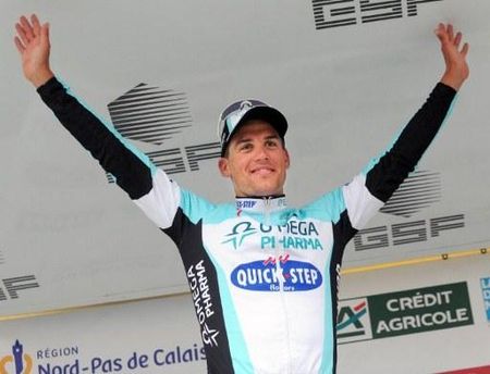 Zdenek Stybar (Omega Pharma-Quickstep) put in a massive effort to take a solo win in Cassel
