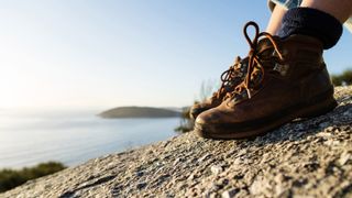 how to care for leather hiking boots: boots by the sea