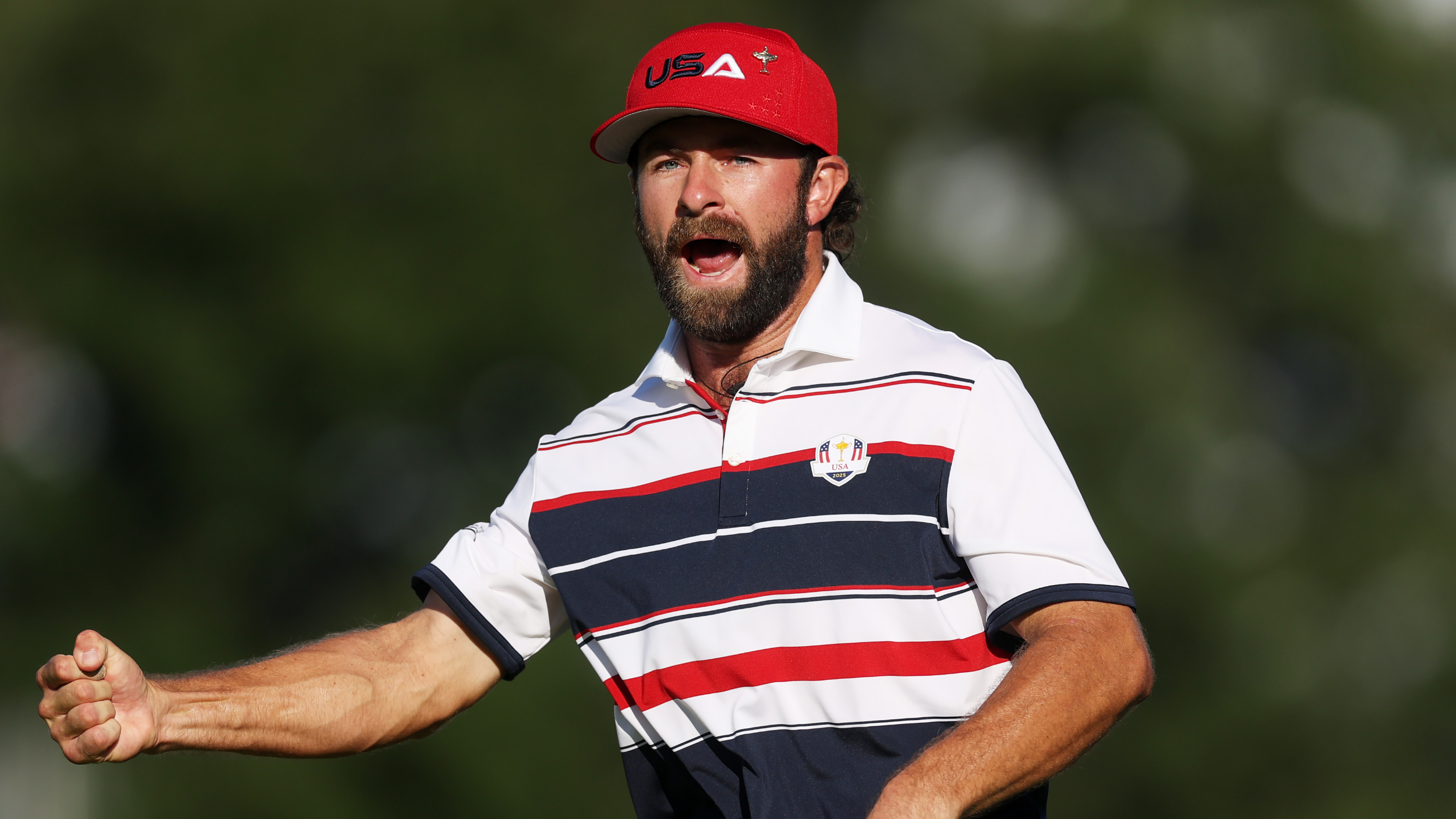 Cameron Young at the Ryder Cup