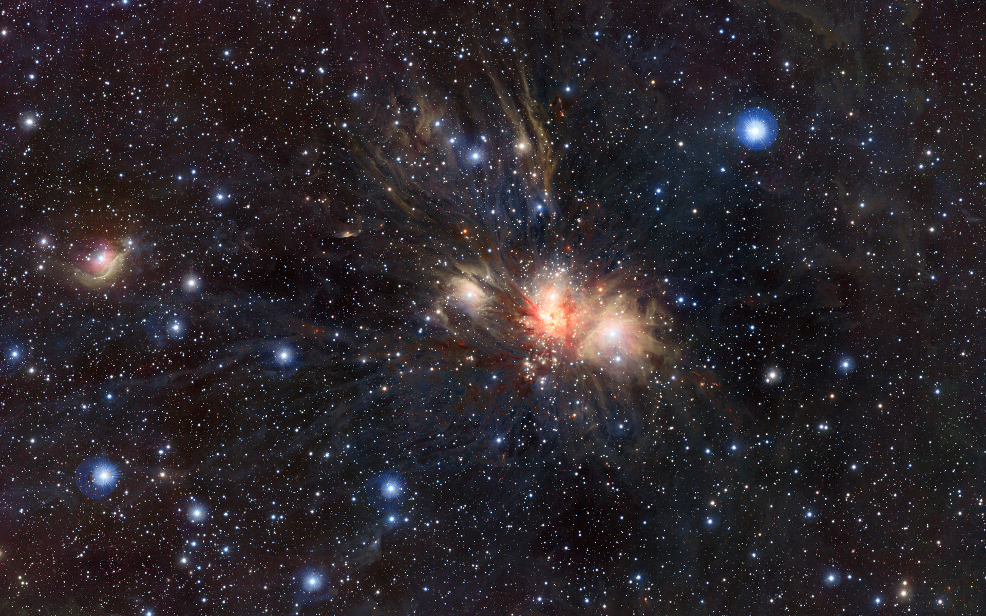 Infrared VISTA View of Stellar Nursery in Monoceros 1920