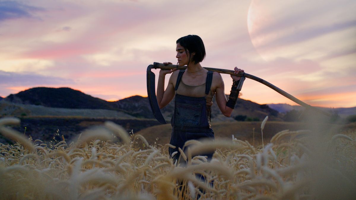 Sofia Boutella as Kora in Rebel Moon