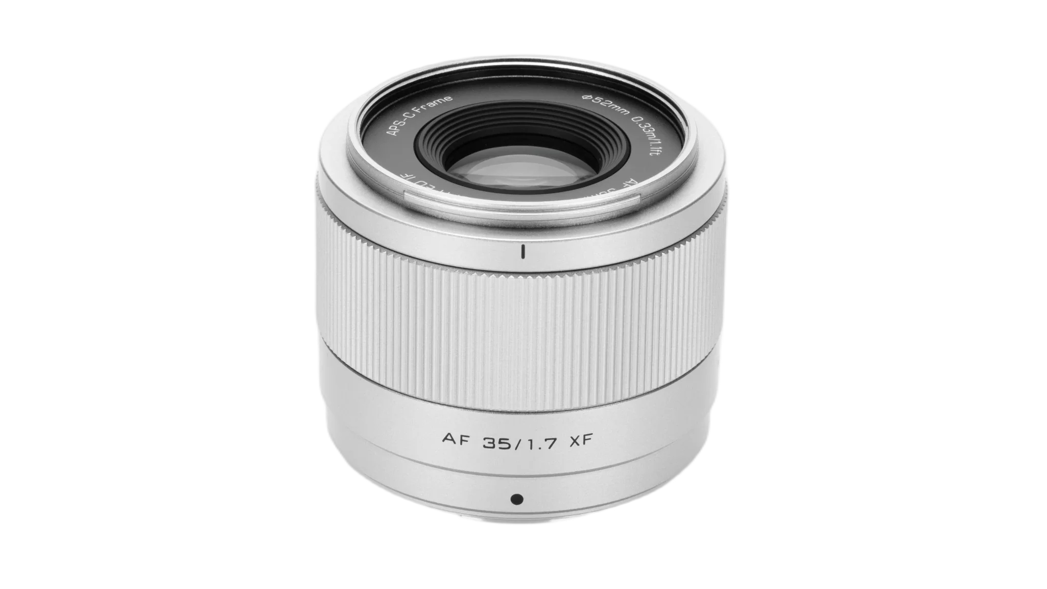 Viltrox AF 35mm f/1.7 Air lens on a white background