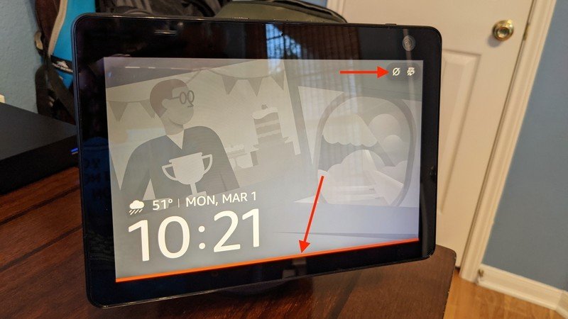 How to disable the microphone on the Amazon Echo Show 10 (3rd Gen
