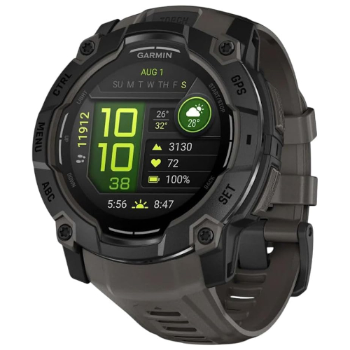 Render of the Garmin Instinct 3 50mm AMOLED watch