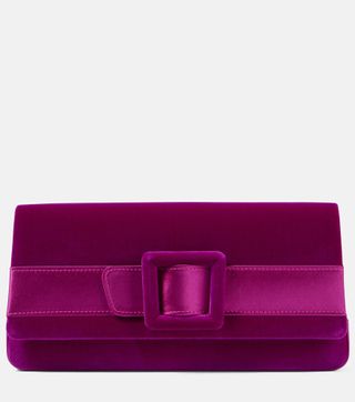 Maygot Velvet Clutch