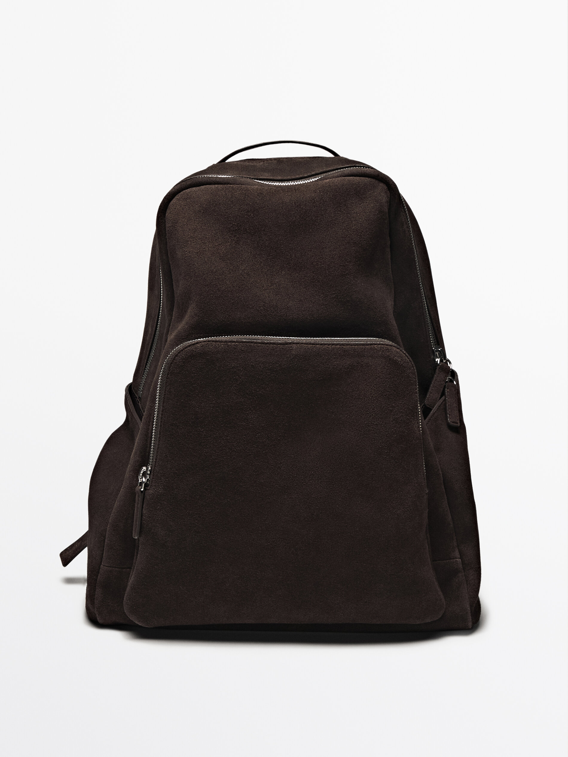 Nappa Leather Backpack With Zip
