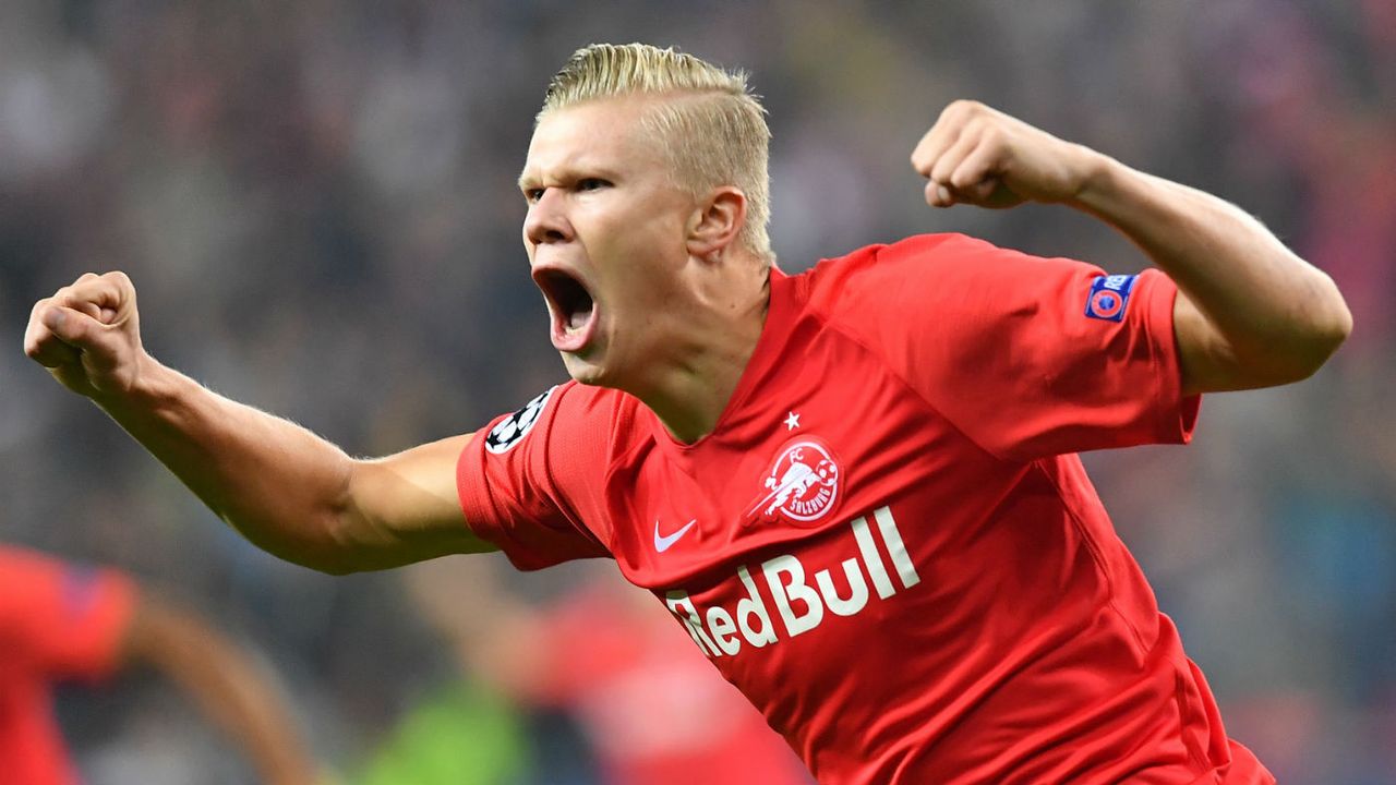 Norwegian striker Erling Braut Haaland has been in sensational form for Red Bull Salzburg 