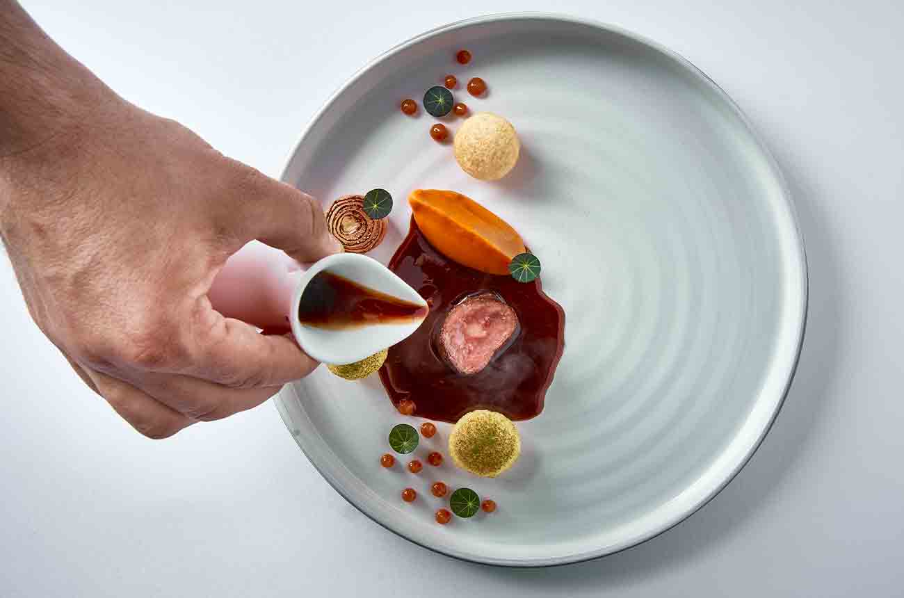 ZAR Hospitality's Fallow Deer with pumpkin, potatoes and shallots