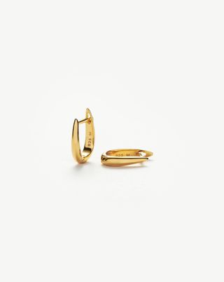 Claw Huggies | 18ct Gold Plated Vermeil