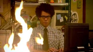 Richard Ayoade on The I.T. Crowd