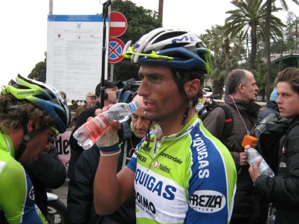 Daniele Bennati (Liquigas) was left with too much to do at the finish
