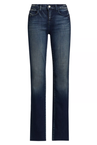 L'Agence Sneeki Low-Rise Straight Jeans