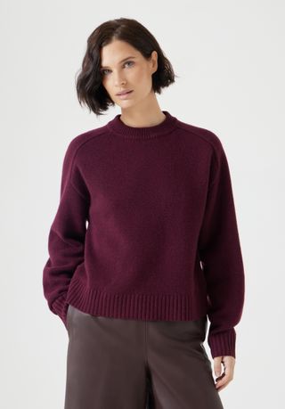 Nina Merino Wool Crew Jumper