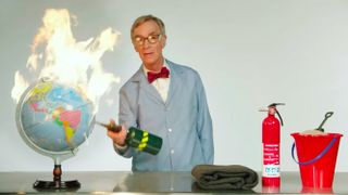 Bill Nye talks climate change on "Tonight with John Oliver."