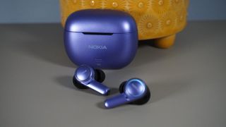 The Nokia Clarity Earbuds 2 + in So Purple