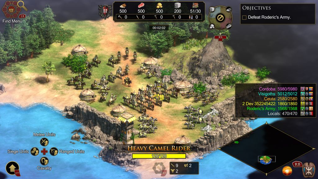 AGE OF EMPIRES II XBOX REVIEW visual data 2
