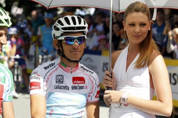 Roman Kreuziger had a tough day in white