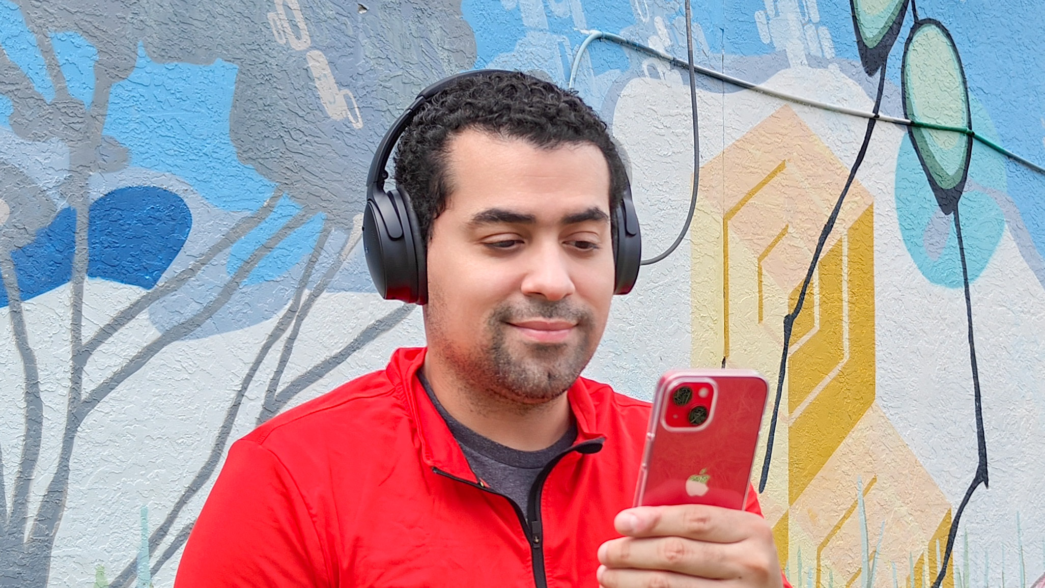 Testing call quality on the Bose QuietComfort Headphones