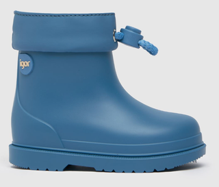 Petrol blue wellies with drawstring