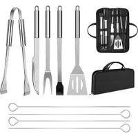 BBQ Utensil Set Stainless Steel Professional Barbecue Accessories:  £19.99 now £14.99 at Amazon