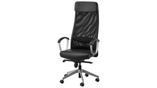 most comfortable gaming chair Ikea Markus against a white background