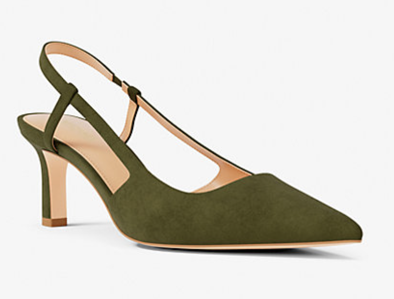 Michael Kors, Alora Suede Slingback Pump