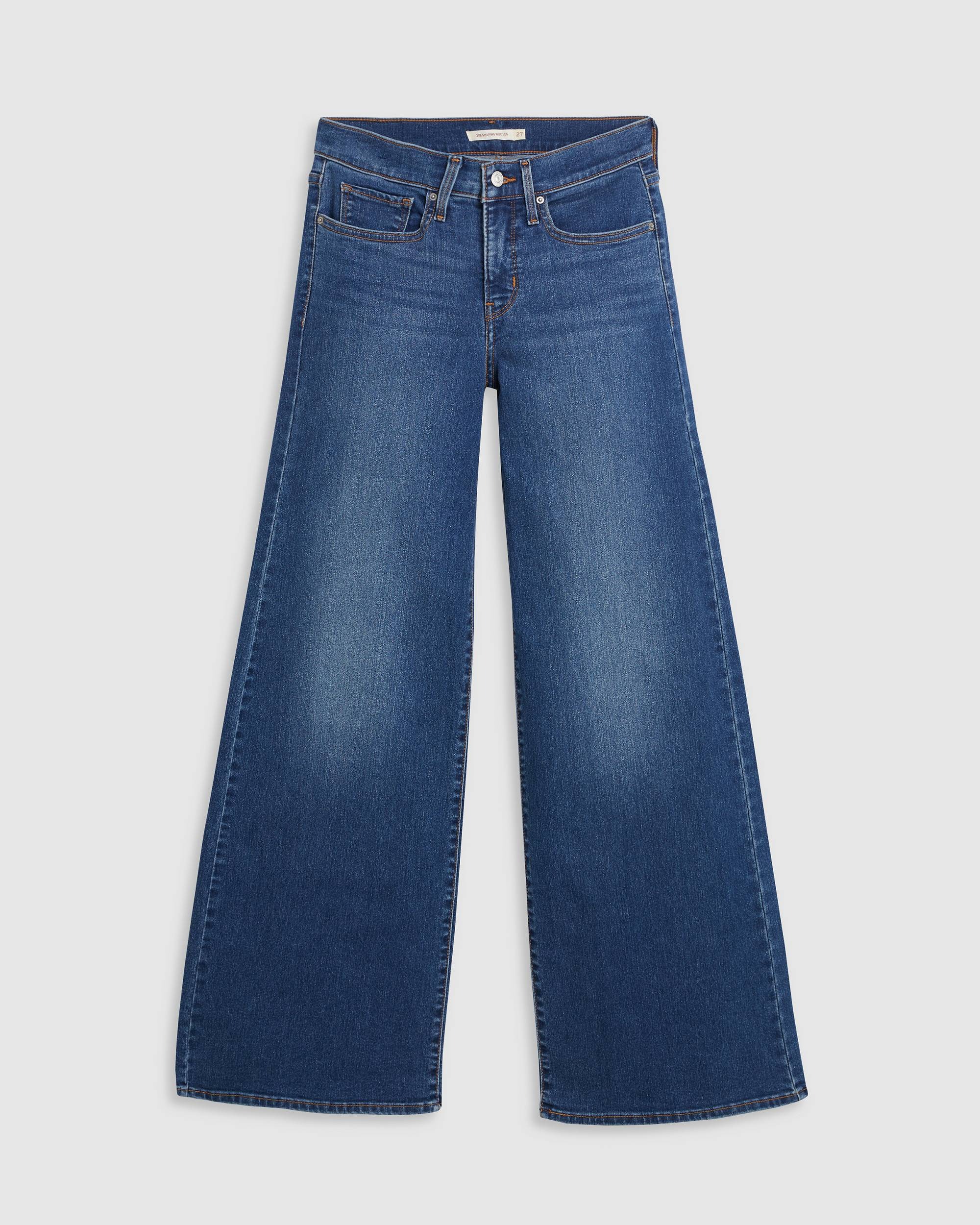 Levi&#039;s, 318 Shaping Wide-Leg Jeans