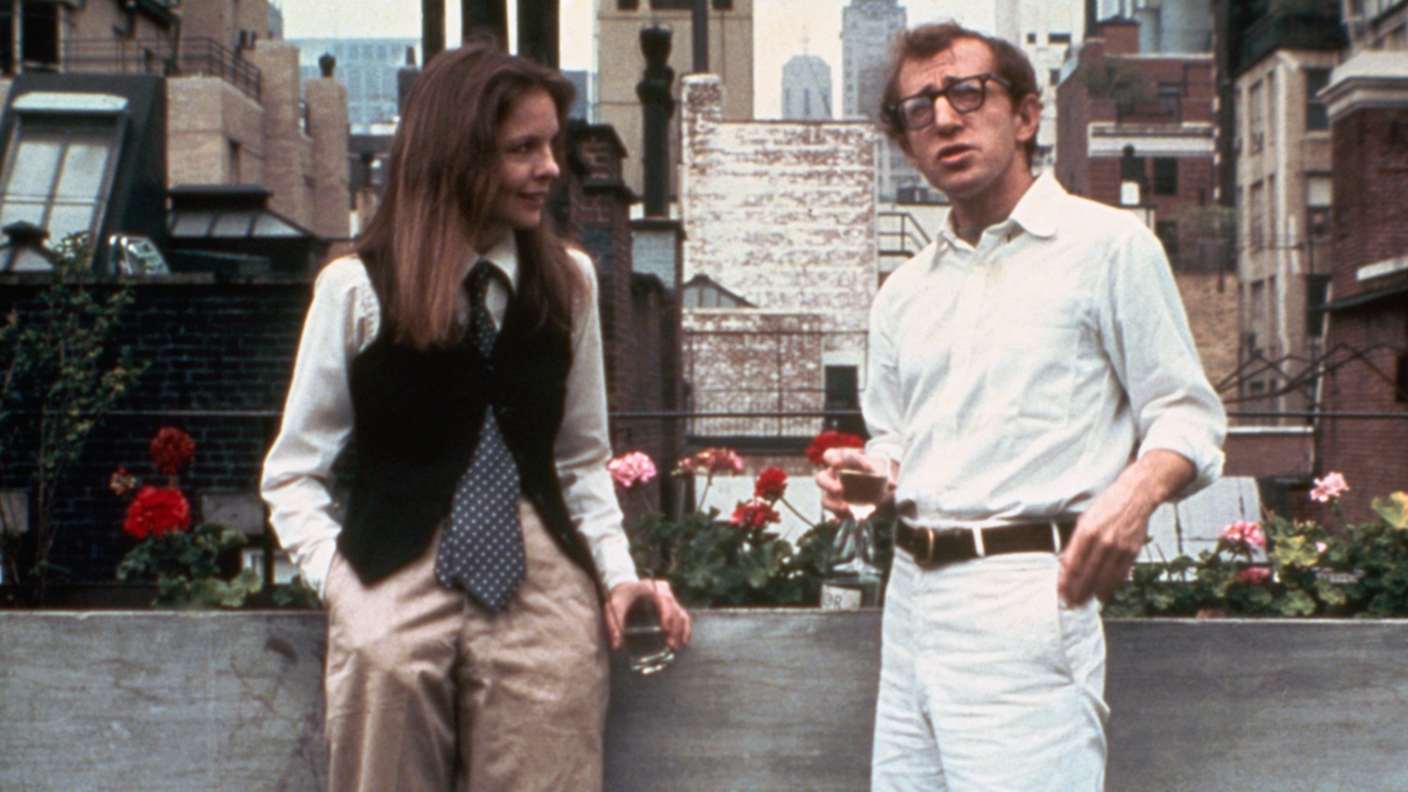 Diane Keaton and Woody Allen in Annie Hall