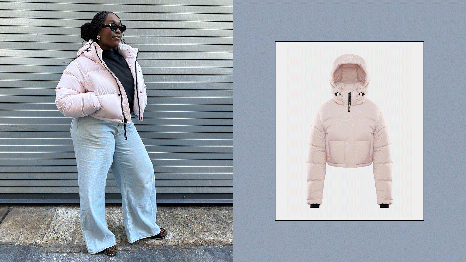 Who What Wear editors reviewing the Aritzia Super Puff.