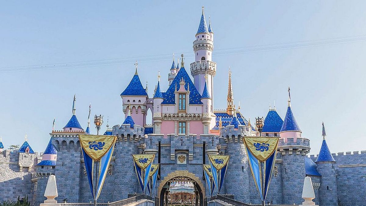 Sleeping Beauty Castle at Disneyland