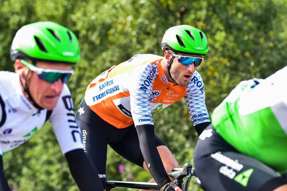 Steve Cummings during stage 2 of the Arctic Race of Norway