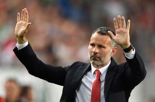 Wales manager Ryan Giggs made five changes for the match in Budapest