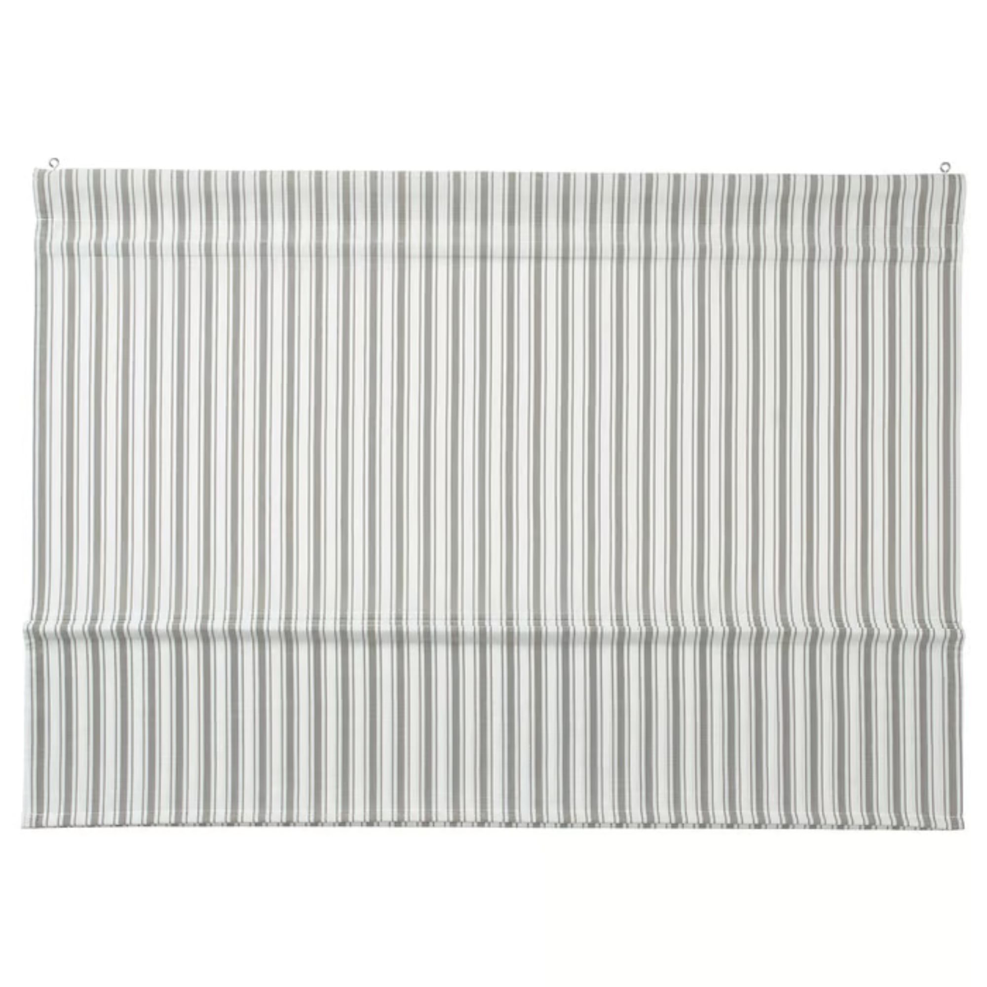 RINGBLOMMA Roman blind (White/ Green)