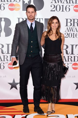 Jamie And Louise Redknapp At The Brit Awards 2016