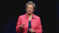 AMD CEO, Dr. Lisa Su on stage at Computex 2024