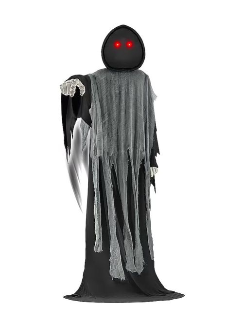 Haunted Living 5-ft Talking Grim Reaper