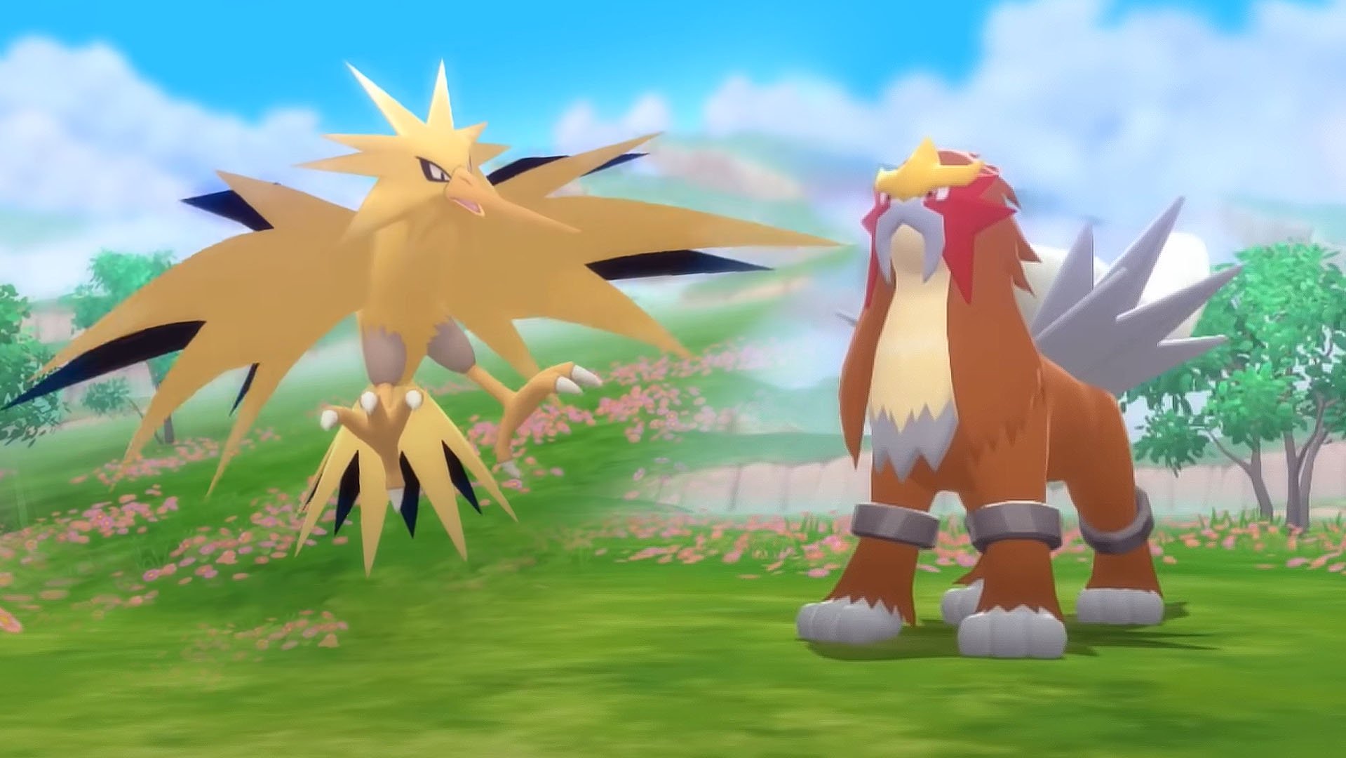 Pokemon Bdsp Ramanas Park Zapdos Entei