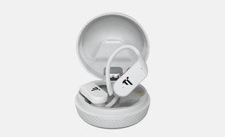 White earbuds