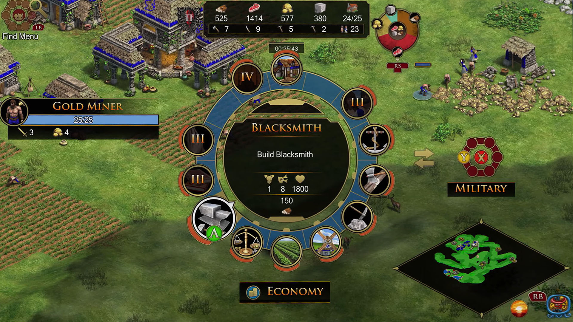 Age of Empires 2: Definitive Edition - Controller wheel