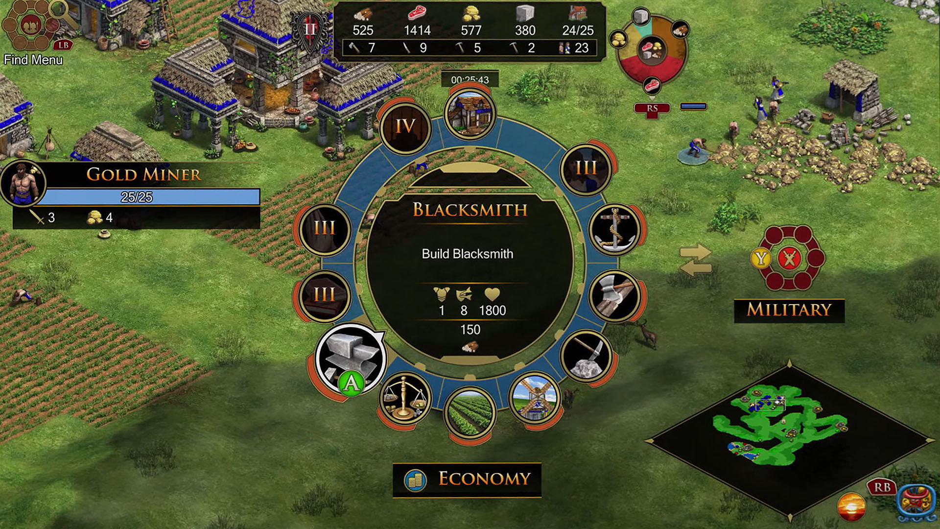 Age of Empires 2: Definitive Edition - Rueda de control