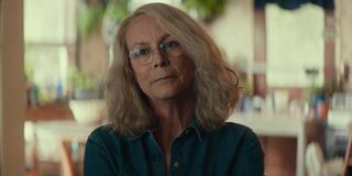 Jamie Lee Curtis in Laurie's home