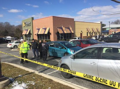 The Panera Bread in Maryland where the shooting took place.