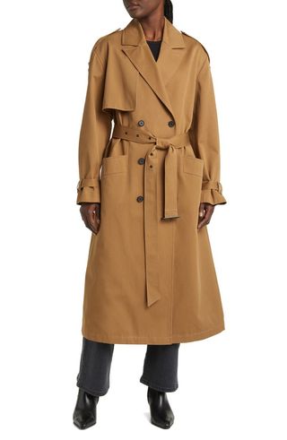 Wyatt cotton trench coat