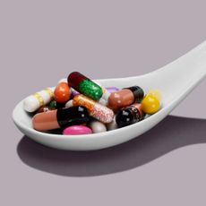 Spoonful of pills