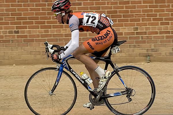 Sam Genge (Suzuki-ACTAS) was in 77th place on GC going into stage twelve in Merbein.