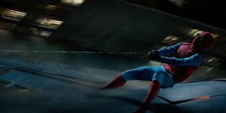 Spider-Man Flying a Plane